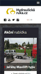Mobile Screenshot of hydraulickaruka.cz